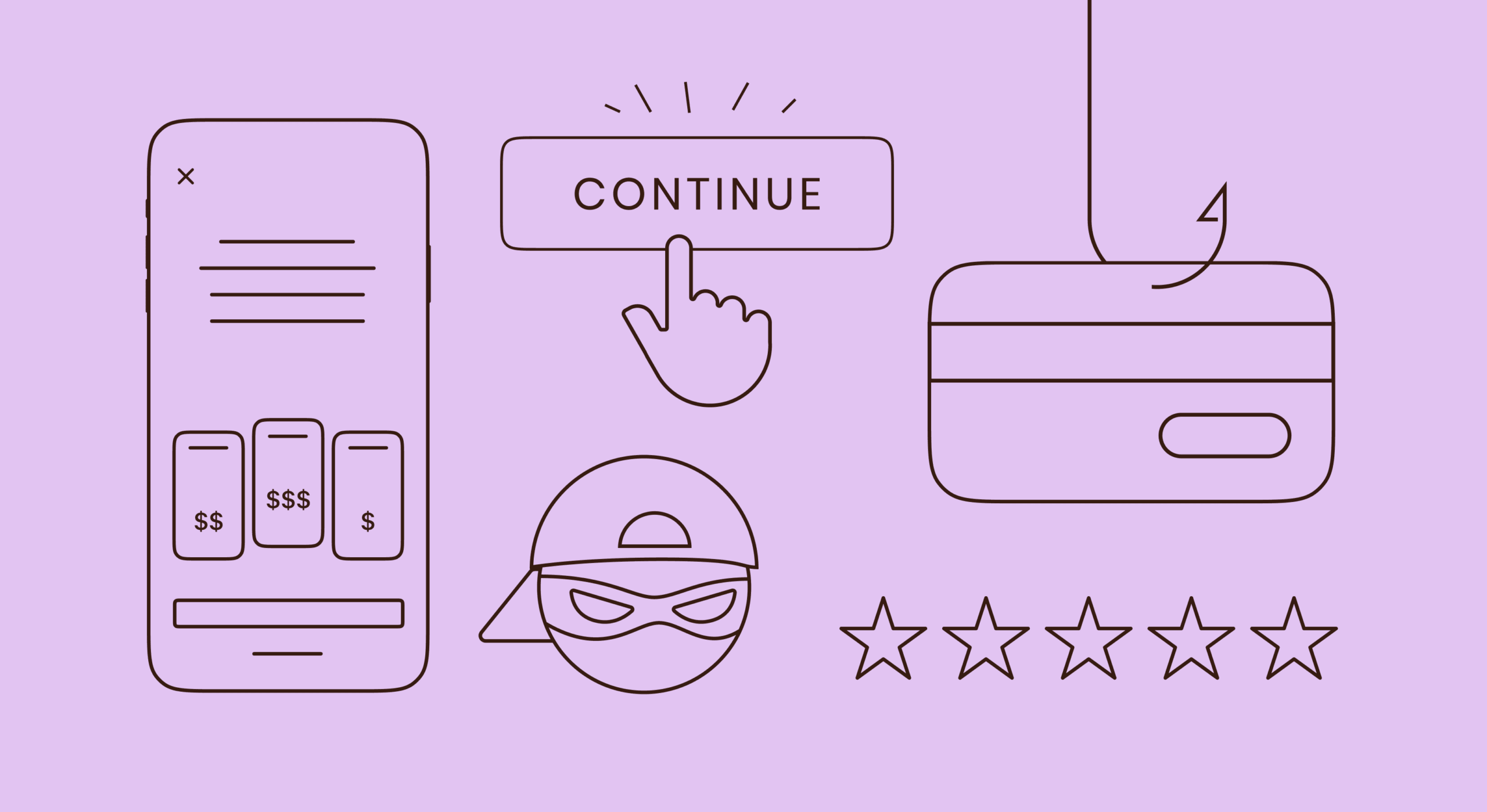 Banned dark patterns vs permitted tricks for mobile apps