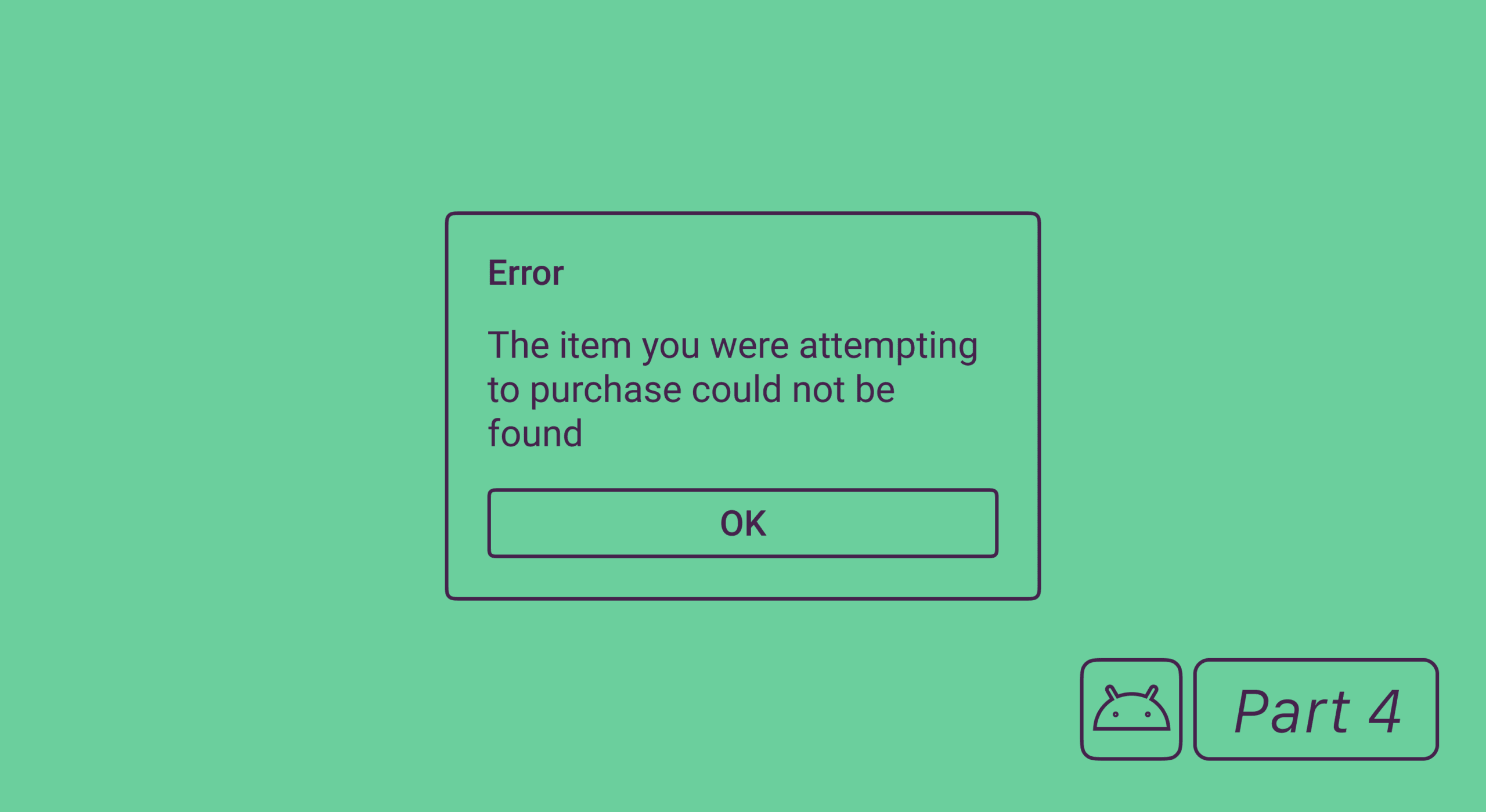 Google Play Billing Library error codes and how not to screw up with testing