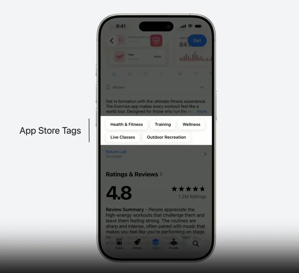 WWDC25: App Store Tags: AI-powered app categorization