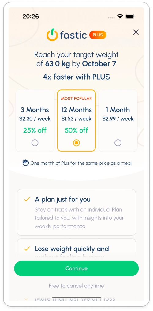Fastic paywall