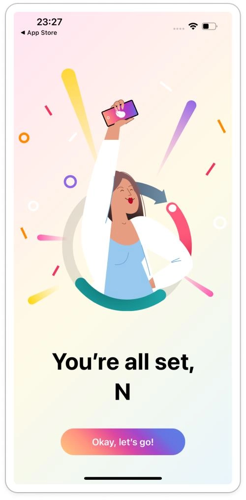 Flo onboarding completion