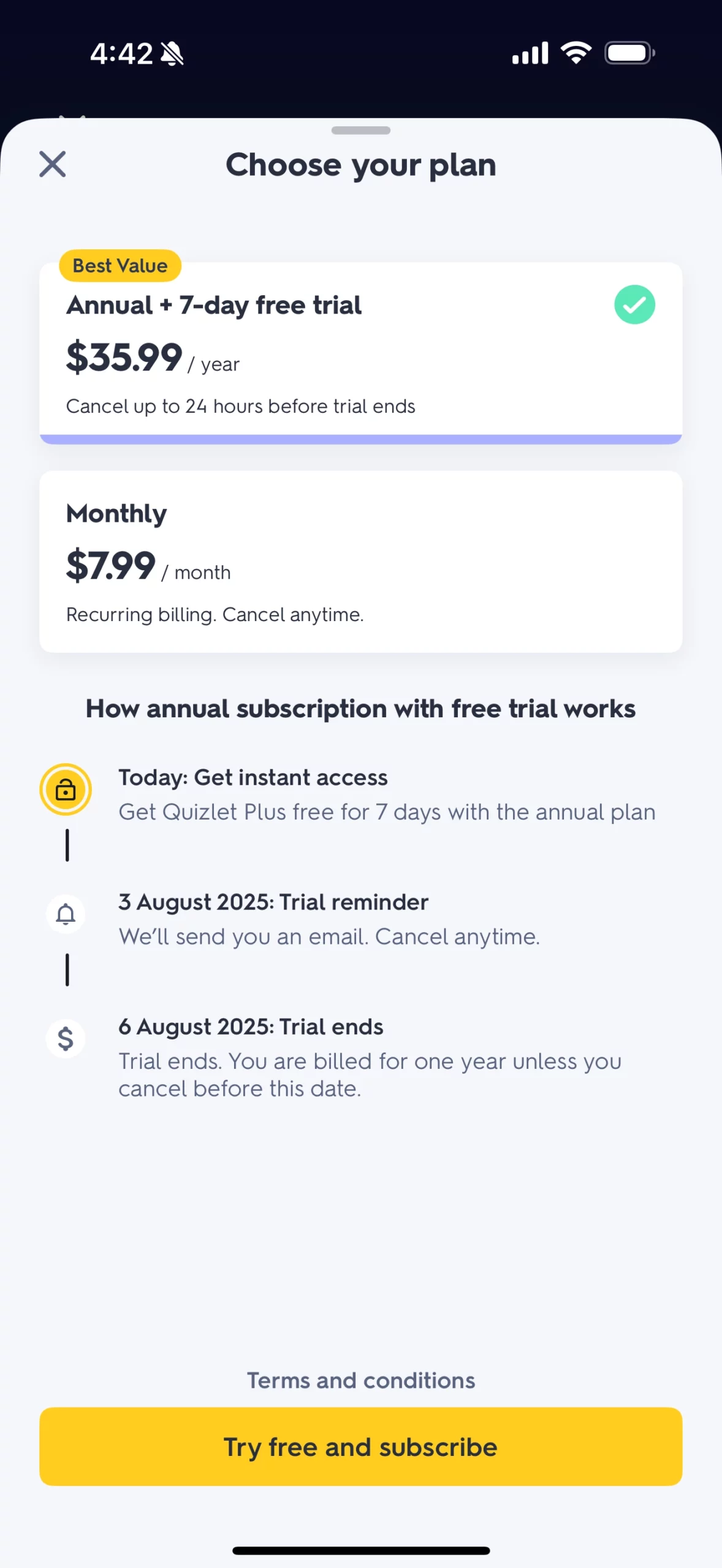 Screen Paywall