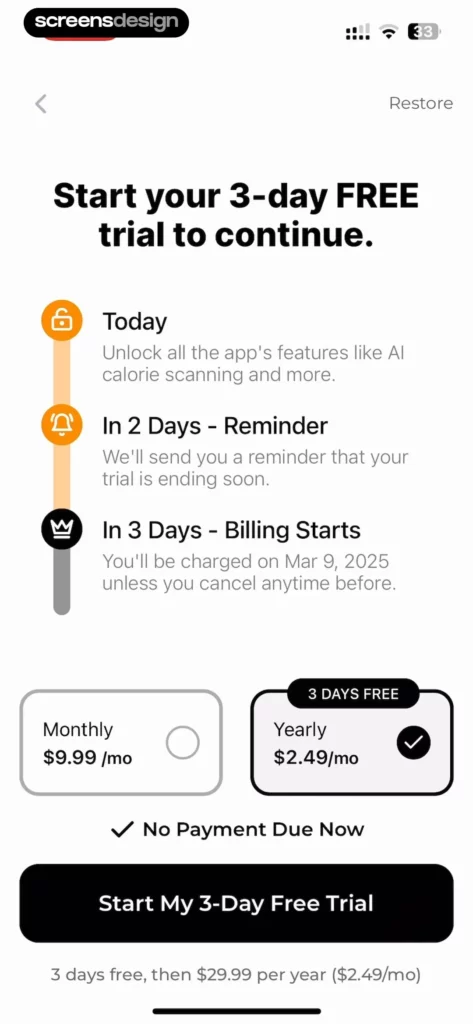 Calai Free Trial 3