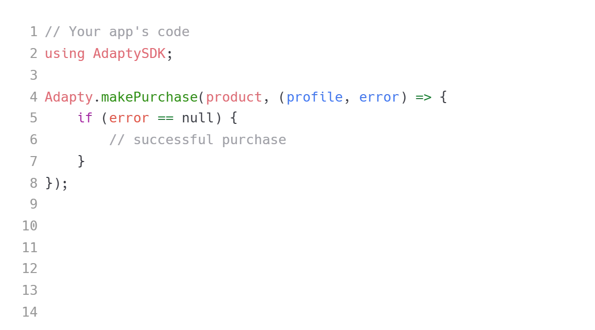 Code Snippet Unity