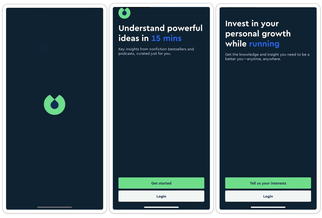 Blinkist Onboarding
