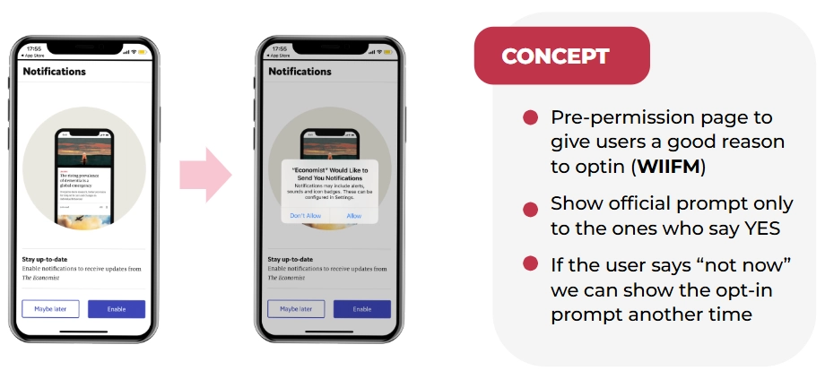 Increase Push Notification Opt In
