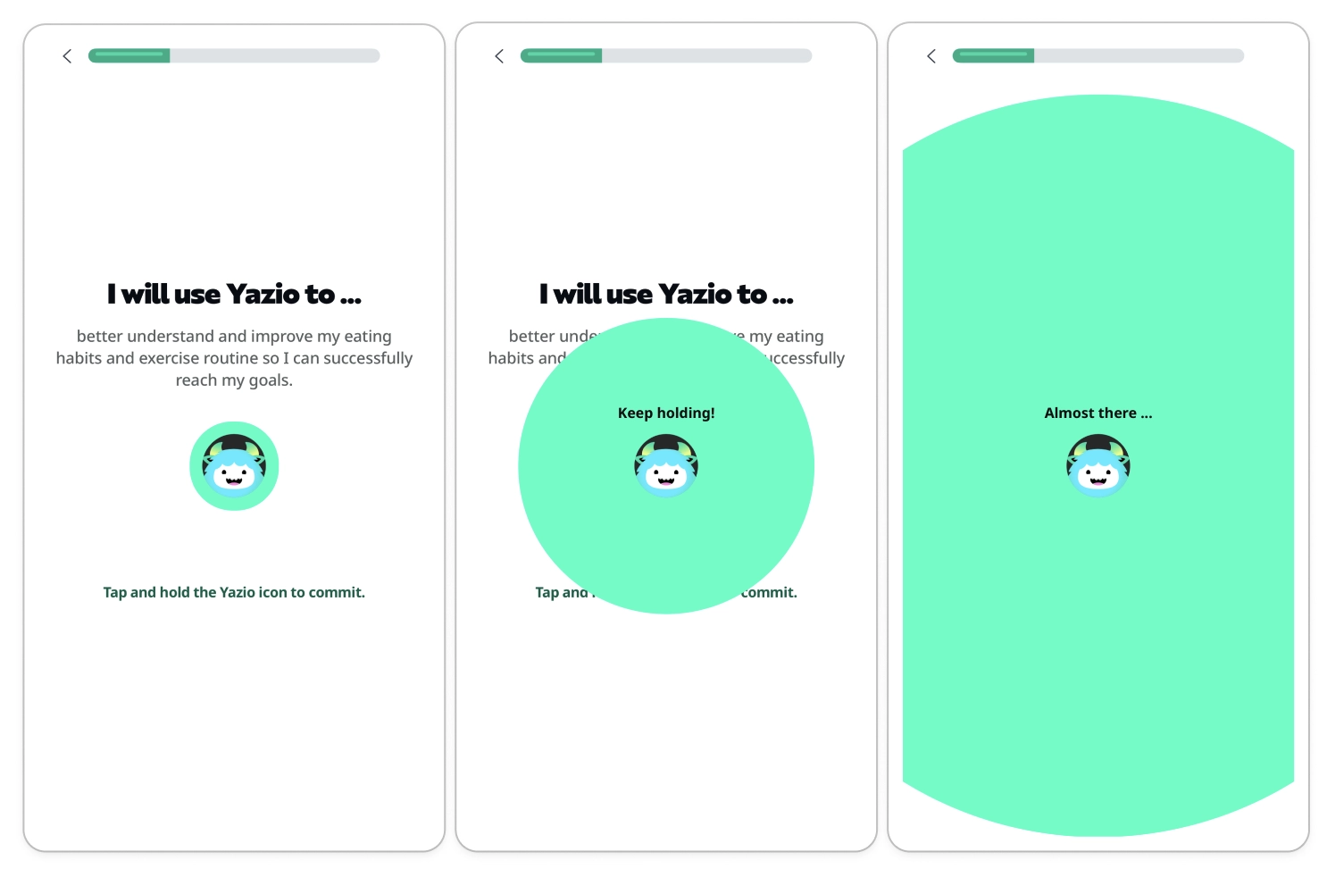 Yazio Onboarding 1 2