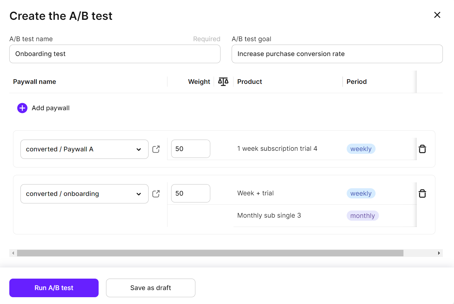 Paywalls Ab Test 2