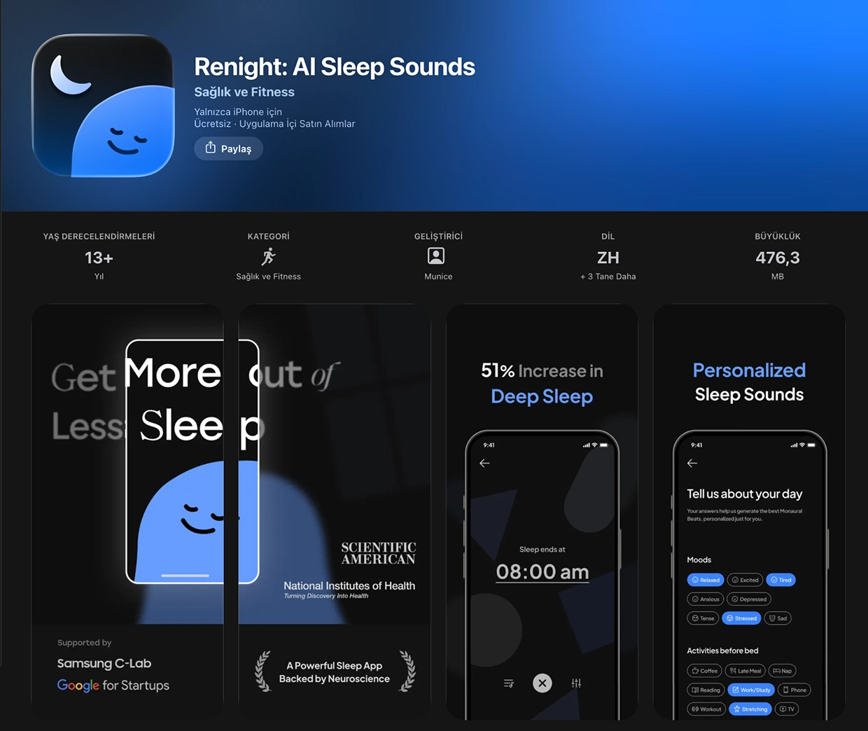 Renight on the App Store