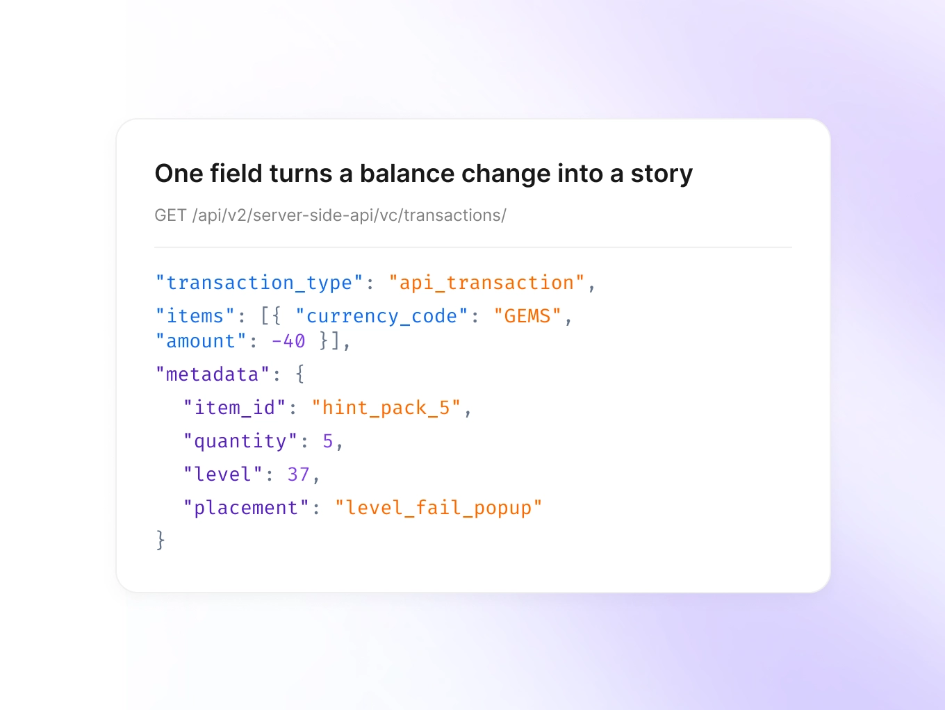 Credits Api Doc