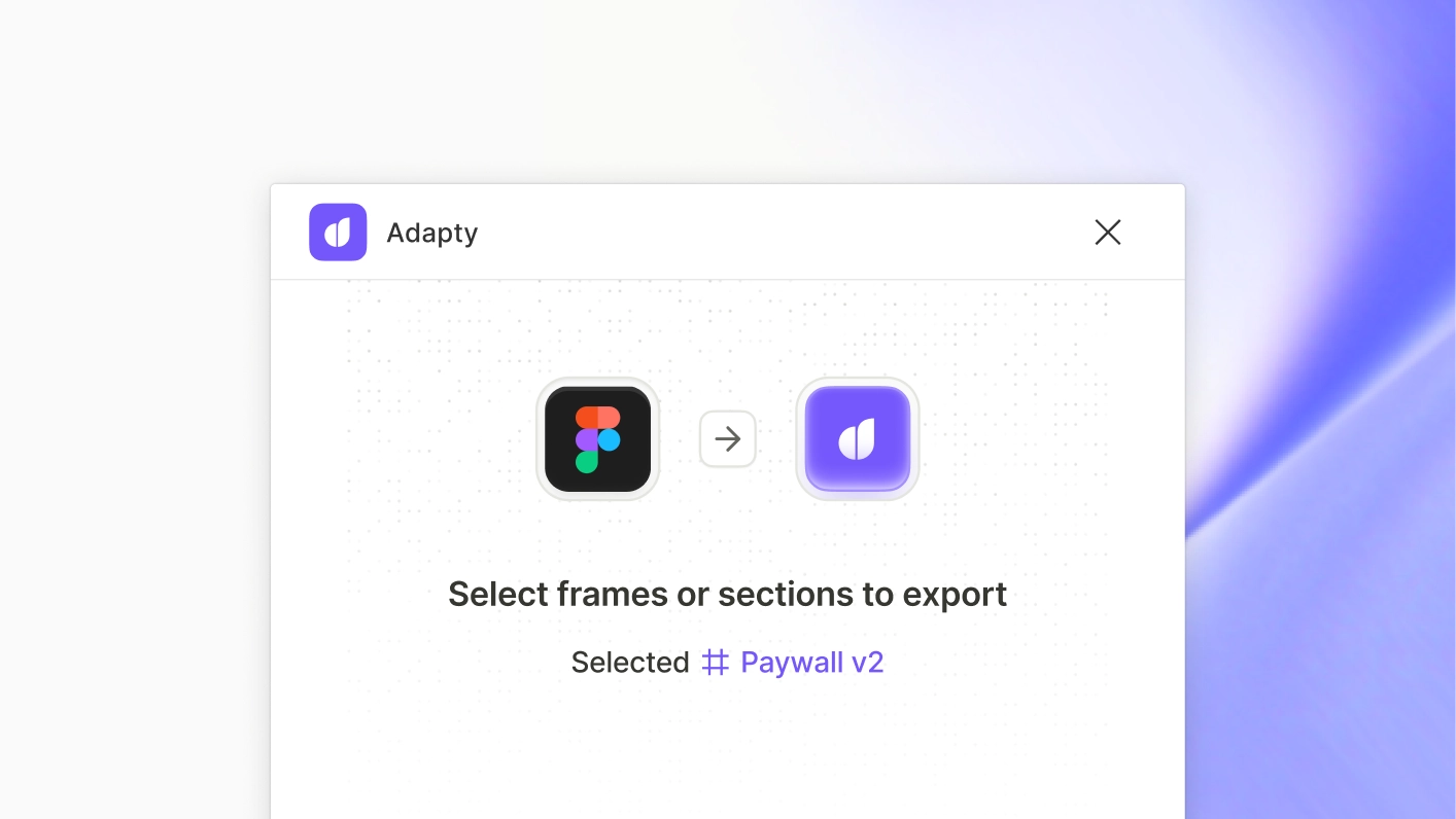 Import your Figma designs