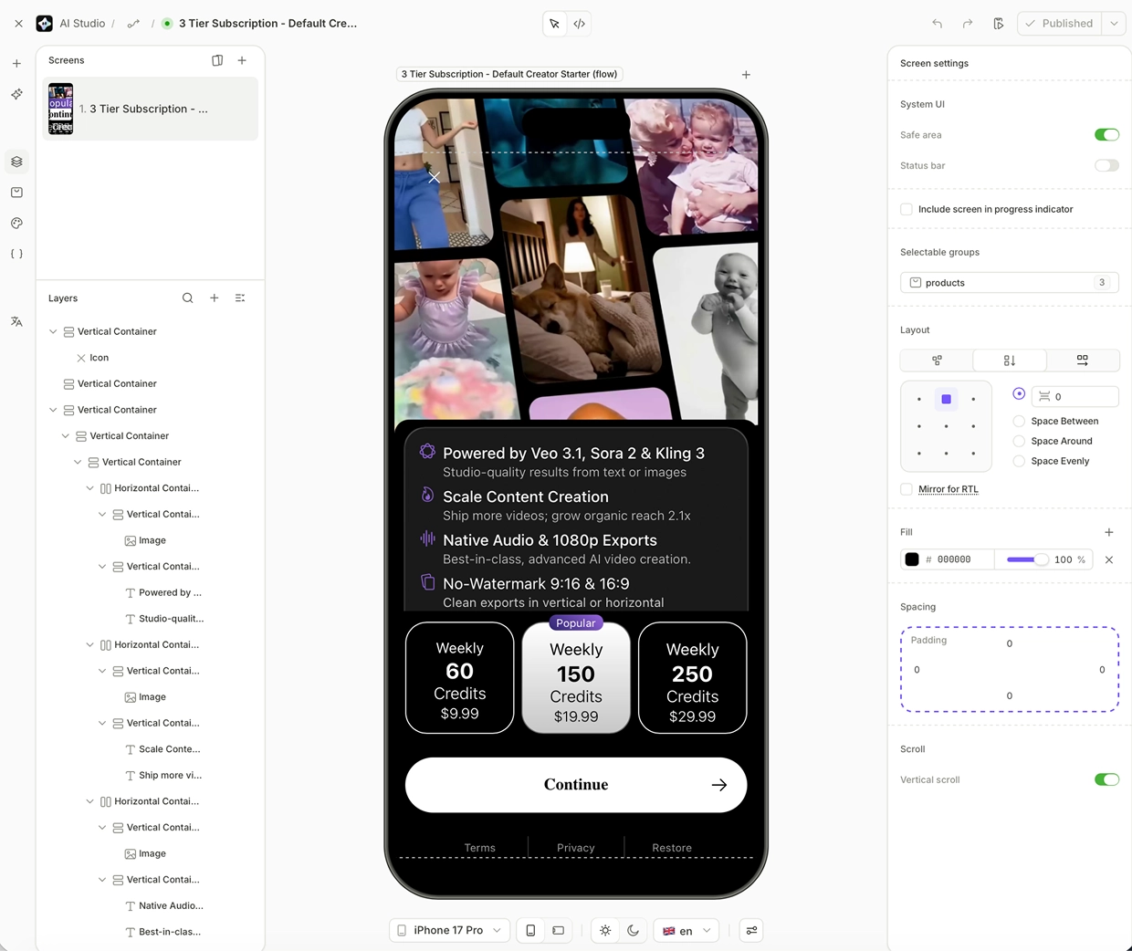 Case Ai Studio Flow Paywall Builder