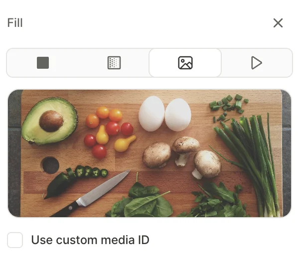 Flow builder background image