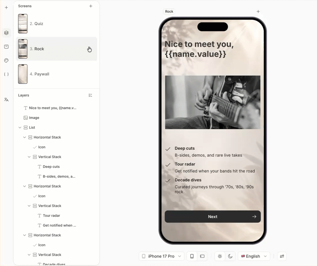 Duplicated path screen renamed and updated for the other audience