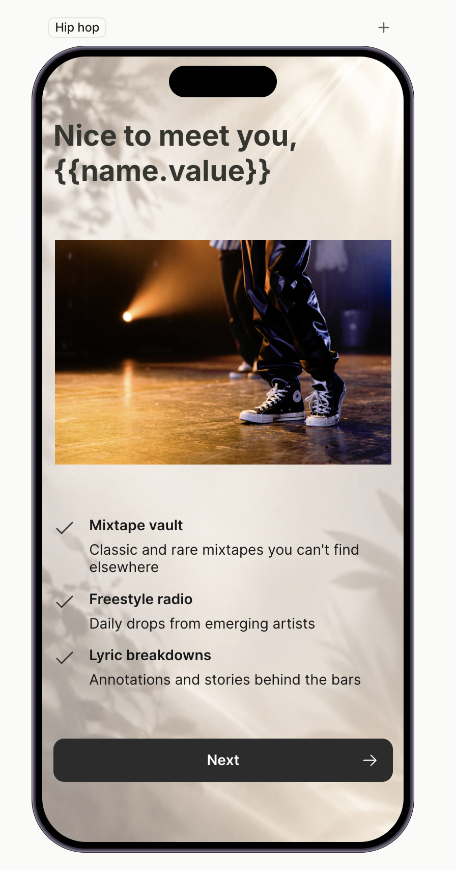 Duplicated path screen renamed and updated for the other audience