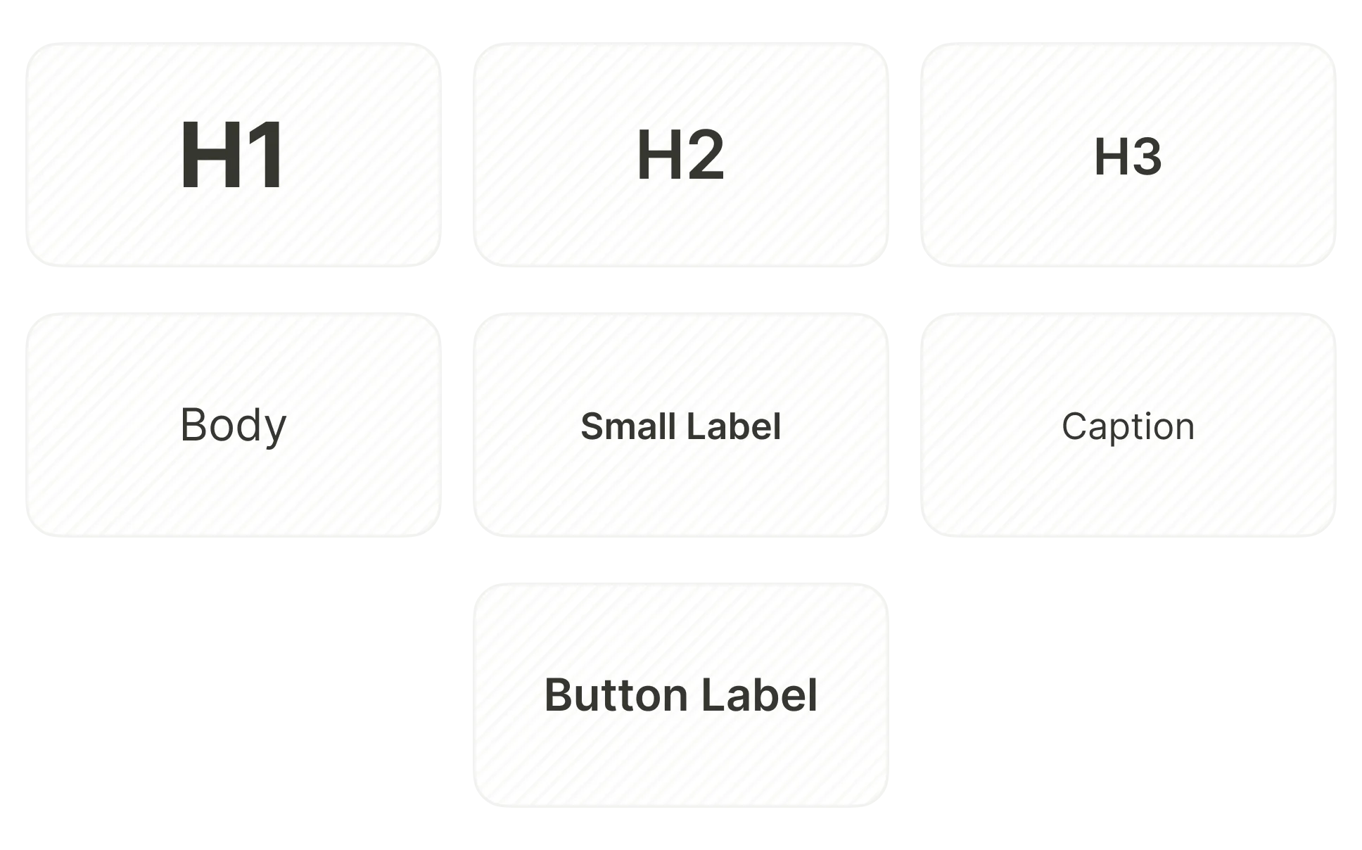 Text element templates