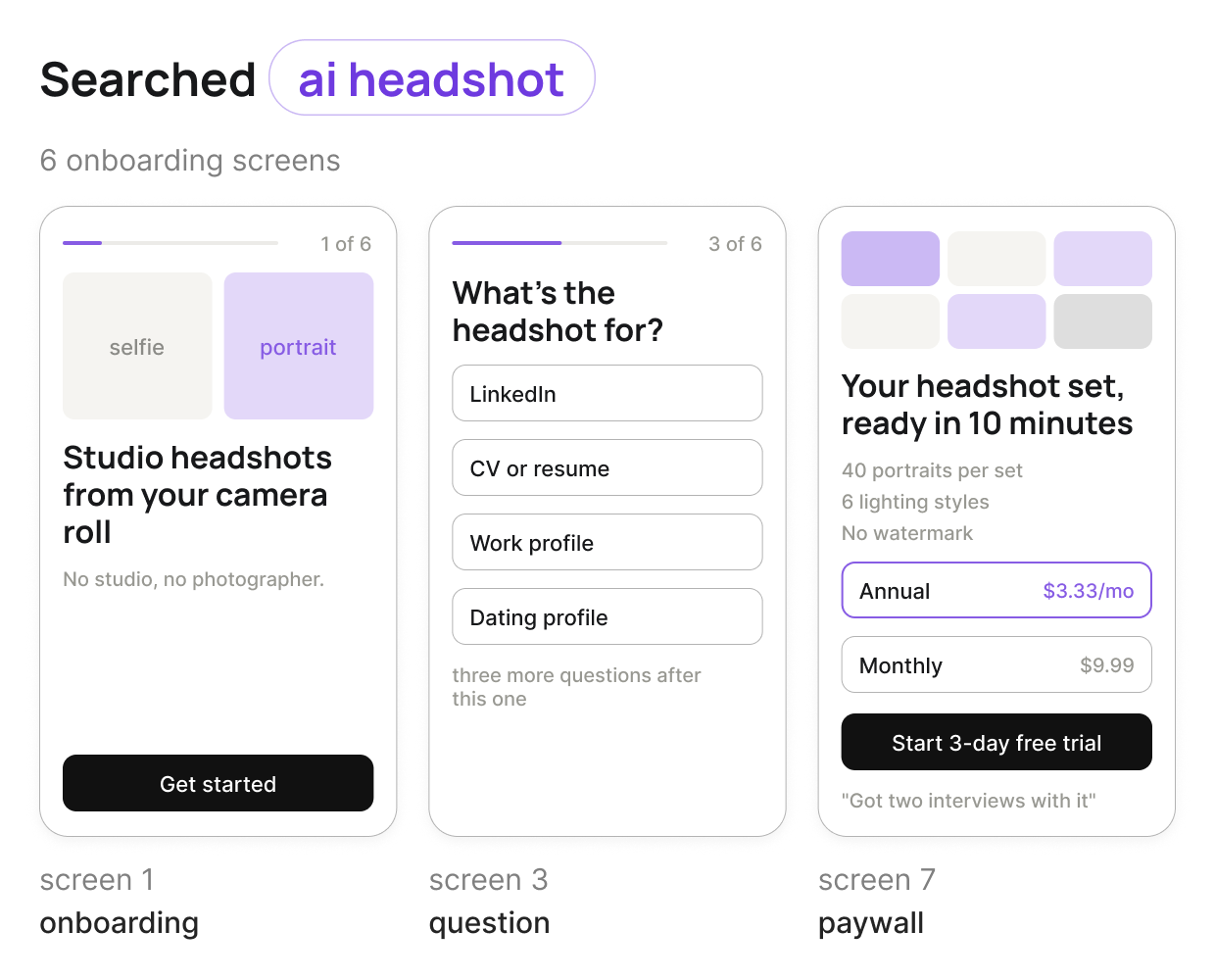 Apple Ads tailored onboarding 1
