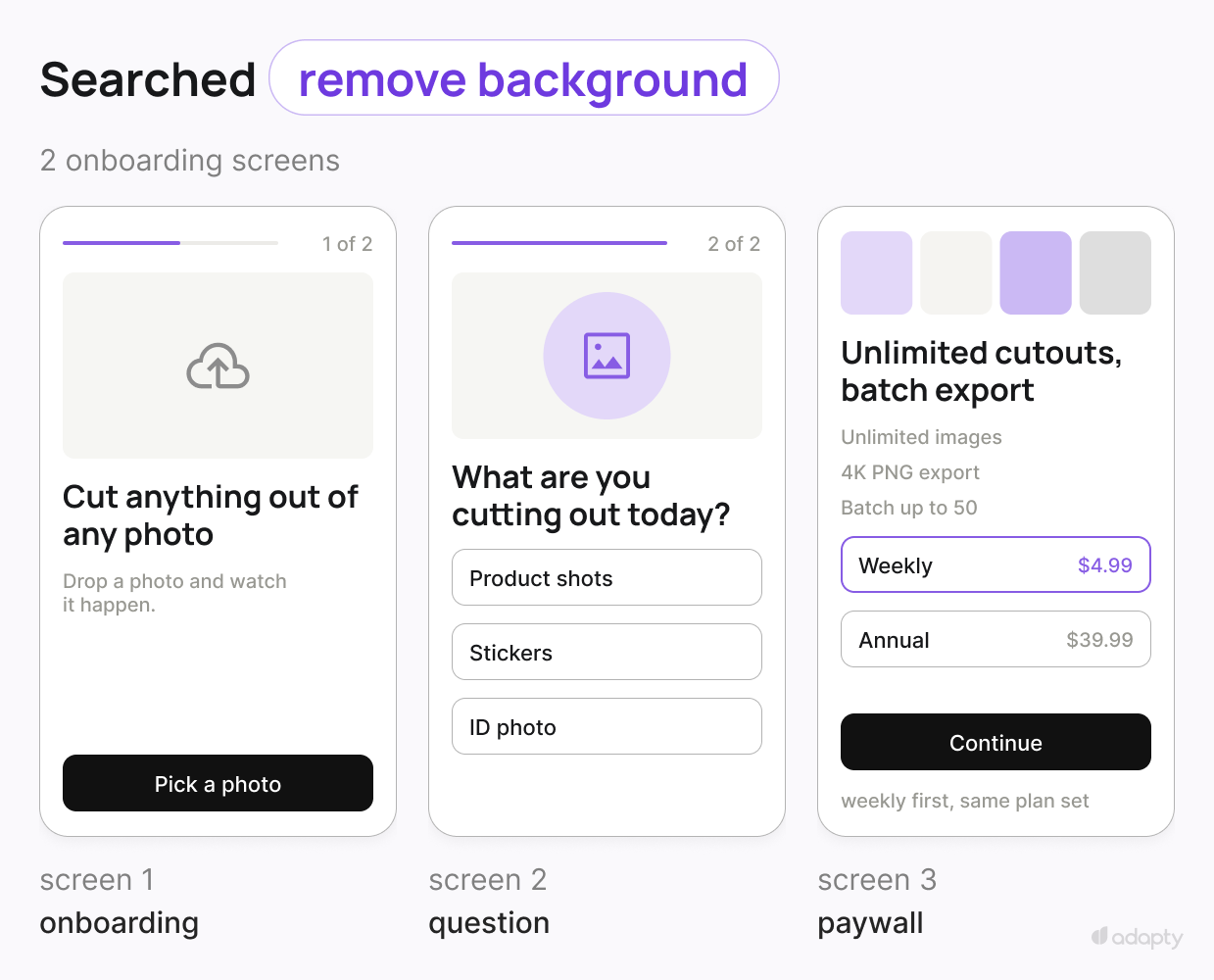 Apple Ads ad matched keywords 2