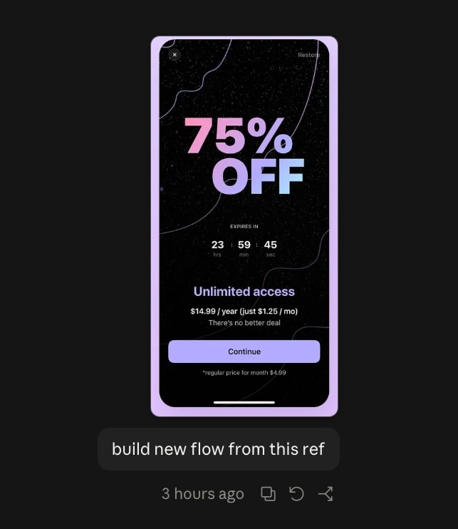 Friday holiday paywall examples 6