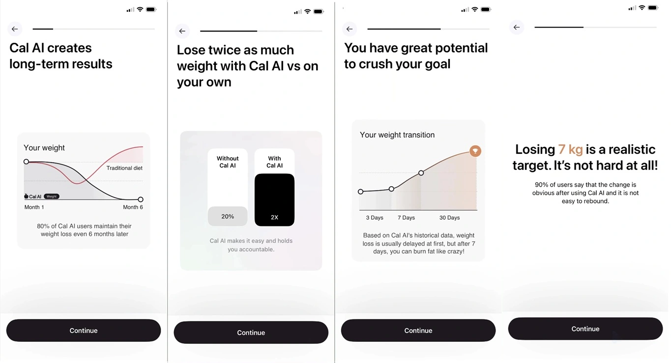 cal ai onboarding example