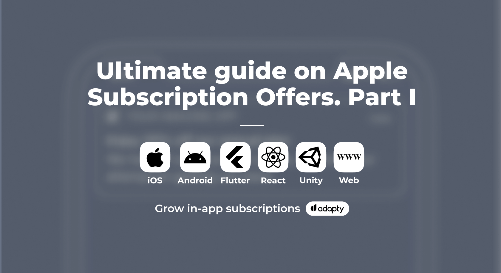 Apple Subscription Offers Guide For Developers