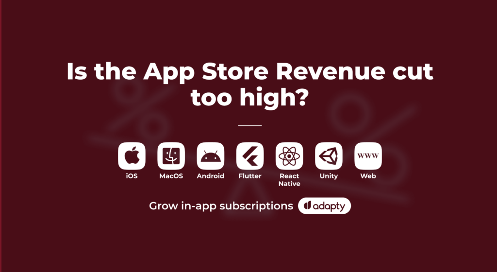Is Apple App Store Revenue Cut and Ad Revenue Cut too high?