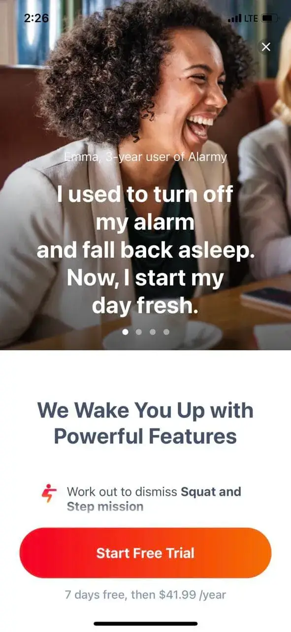 Alarmy – Morning Alarm Clock