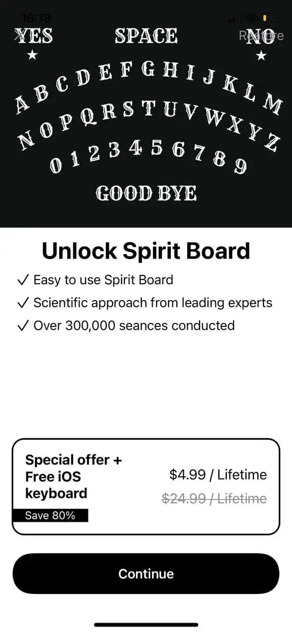 Spirit Board – Spirit Guide