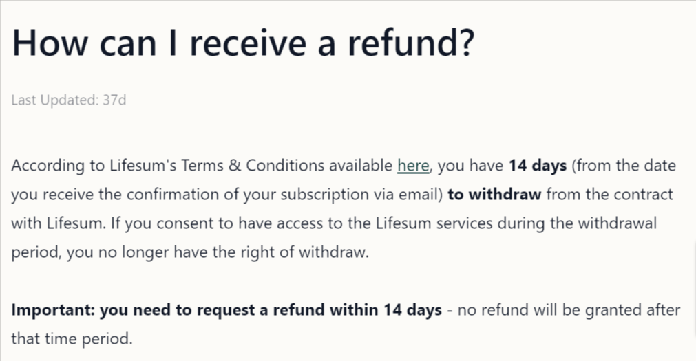 refund rate practices mobile apps