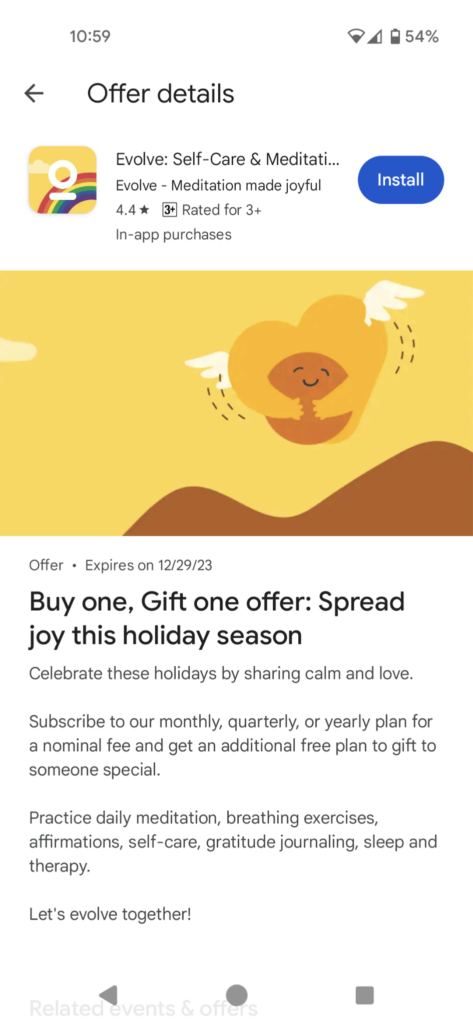 mobile app marketing tips for christmas season buy one gift one strategy