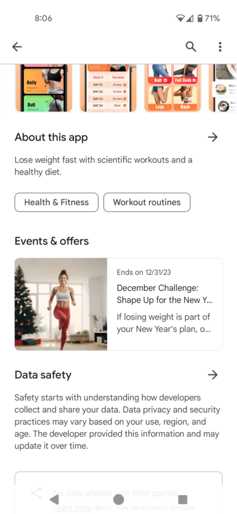 mobile app marketing tips for christmas season setting up in app event
