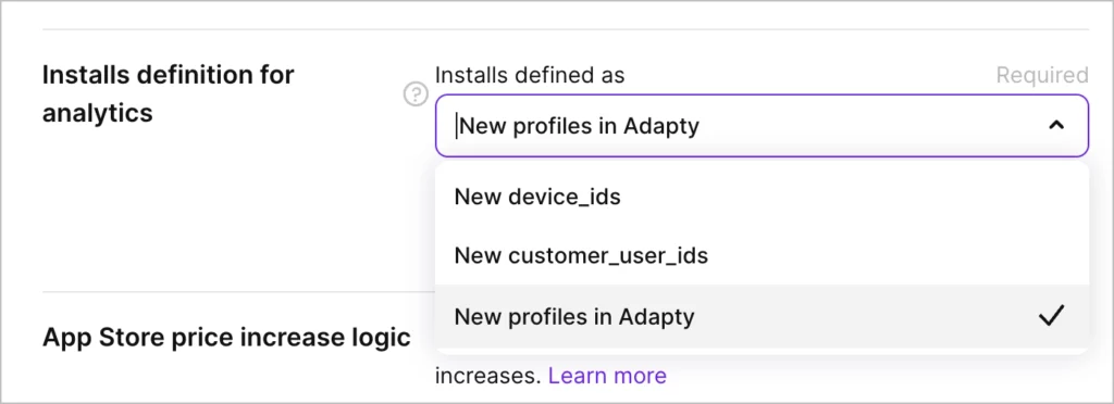 Counting Installs