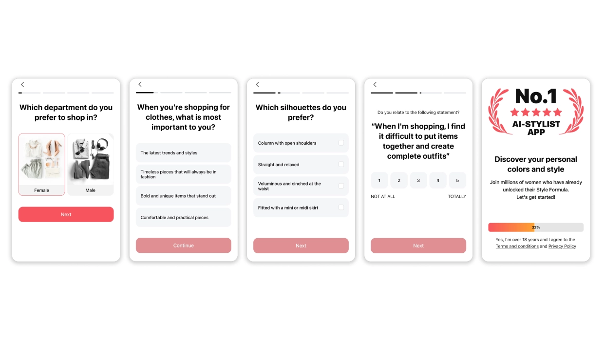 Style DNA curates a unique styling experience by analyzing individual preferences and features