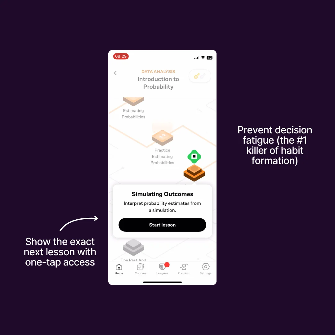 Brilliant lets users activate the second session in one tap